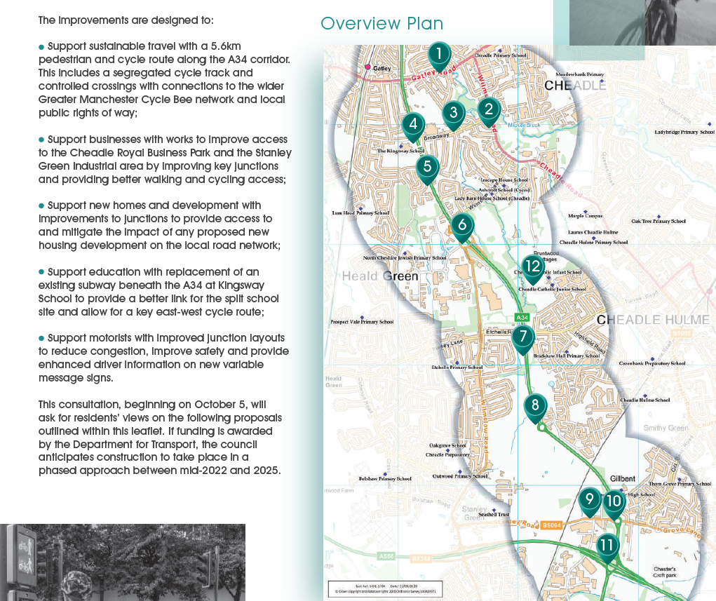 Consultation launched on A34 schemes Cheadle and Gatley Liberal